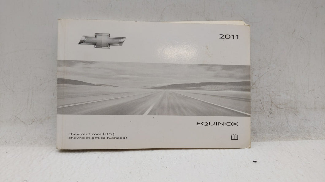 2011 Chevrolet Equinox Owners Manual Book Guide OEM Used Auto Parts - Oemusedautoparts1.com