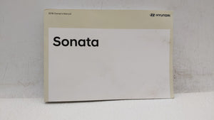 2018 Hyundai Sonata Owners Manual Book Guide OEM Used Auto Parts - Oemusedautoparts1.com