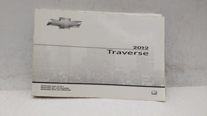 2012 Chevrolet Traverse Owners Manual Book Guide OEM Used Auto Parts - Oemusedautoparts1.com