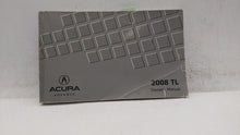 2008 Acura Tl Owners Manual Book Guide OEM Used Auto Parts - Oemusedautoparts1.com