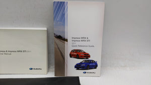 2011 Subaru Impreza Owners Manual Book Guide P/N:IMPREZA WRX STI OEM Used Auto Parts - Oemusedautoparts1.com