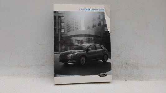 2016 Ford Focus Owners Manual 220817 - Oemusedautoparts1.com
