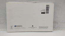 2014 Subaru Impreza Owners Manual Book Guide OEM Used Auto Parts - Oemusedautoparts1.com