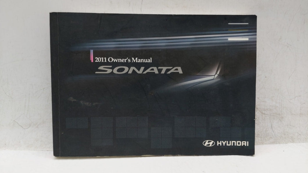 2011 Hyundai Sonata Owners Manual Book Guide OEM Used Auto Parts