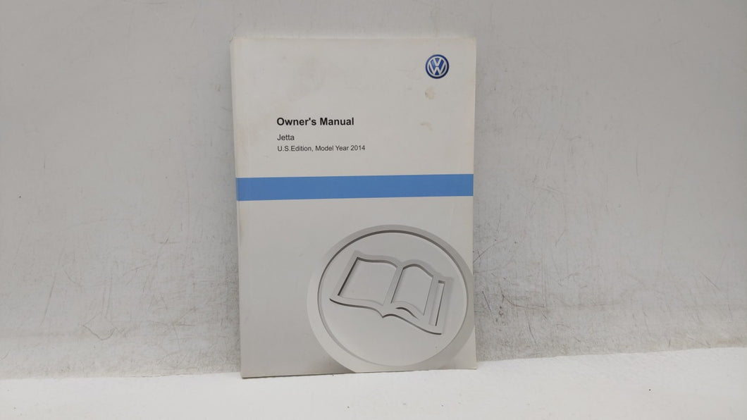 2014 Volkswagen Jetta Owners Manual Book Guide OEM Used Auto Parts - Oemusedautoparts1.com