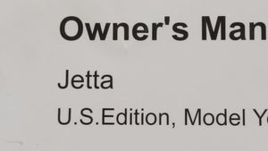 2014 Volkswagen Jetta Owners Manual Book Guide OEM Used Auto Parts - Oemusedautoparts1.com