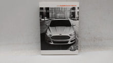 2016 Ford Fusion Owners Manual Book Guide OEM Used Auto Parts