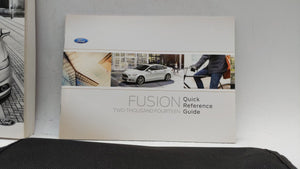 2014 Ford Fusion Owners Manual Book Guide OEM Used Auto Parts