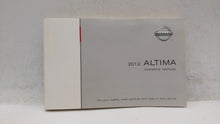 2012 Nissan Altima Owners Manual Book Guide OEM Used Auto Parts