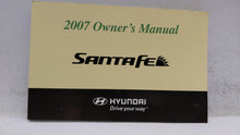 2007 Hyundai Santa Fe Owners Manual Book Guide OEM Used Auto Parts - Oemusedautoparts1.com