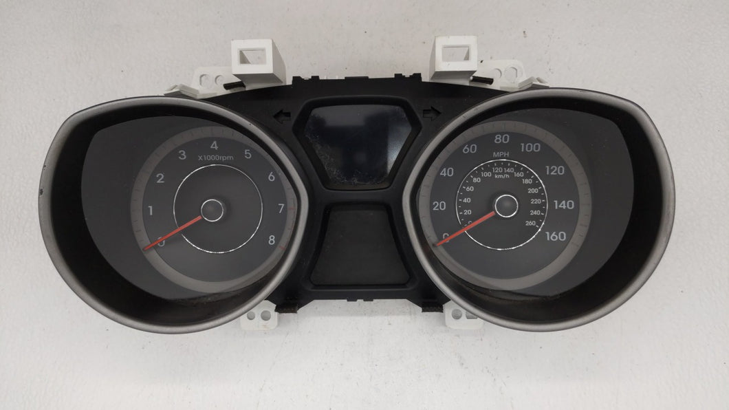 2014-2016 Hyundai Elantra Instrument Cluster Speedometer Gauges P/N:94004-3X210 94004-3Y010 Fits 2014 2015 2016 OEM Used Auto Parts - Oemusedautoparts1.com