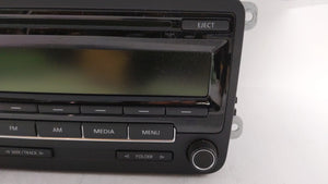 2015-2017 Volkswagen Jetta Radio AM FM Cd Player Receiver Replacement P/N:1K0 035 164 J Fits 2014 2015 2016 2017 OEM Used Auto Parts - Oemusedautoparts1.com