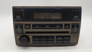 2005-2006 Nissan Altima Radio AM FM Cd Player Receiver Replacement P/N:28185 ZB10B 28185 ZB00B Fits 2005 2006 OEM Used Auto Parts - Oemusedautoparts1.com