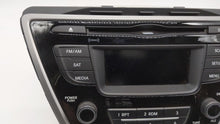 2014-2016 Hyundai Elantra Radio AM FM Cd Player Receiver Replacement P/N:961703X156GU 96170-3X156GU Fits 2014 2015 2016 OEM Used Auto Parts - Oemusedautoparts1.com