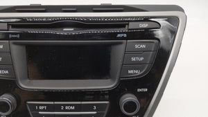 2014-2016 Hyundai Elantra Radio AM FM Cd Player Receiver Replacement P/N:961703X156GU 96170-3X156GU Fits 2014 2015 2016 OEM Used Auto Parts - Oemusedautoparts1.com