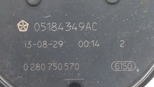 2011-2018 Dodge Grand Caravan Throttle Body P/N:05184349AB 05184349AE Fits 2011 2012 2013 2014 2015 2016 2017 2018 2019 OEM Used Auto Parts - Oemusedautoparts1.com