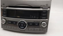 2010-2012 Subaru Legacy Radio AM FM Cd Player Receiver Replacement P/N:86201AJ64A Fits 2010 2011 2012 OEM Used Auto Parts - Oemusedautoparts1.com