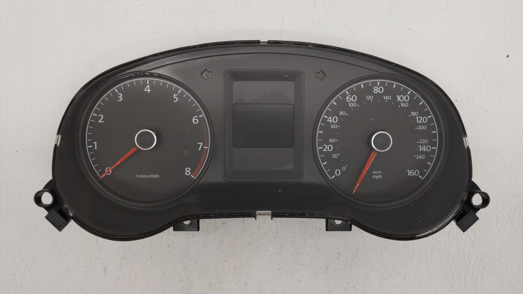 2014 Volkswagen Jetta Instrument Cluster Speedometer Gauges P/N:5C6920953 5C6 920 953 Fits OEM Used Auto Parts - Oemusedautoparts1.com