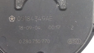 2011-2018 Chrysler 300 Throttle Body P/N:05184349AB 05184349AE Fits 2011 2012 2013 2014 2015 2016 2017 2018 2019 OEM Used Auto Parts - Oemusedautoparts1.com