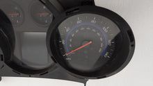 2015-2016 Chevrolet Cruze Instrument Cluster Speedometer Gauges P/N:811511914 94560794 Fits 2015 2016 OEM Used Auto Parts - Oemusedautoparts1.com