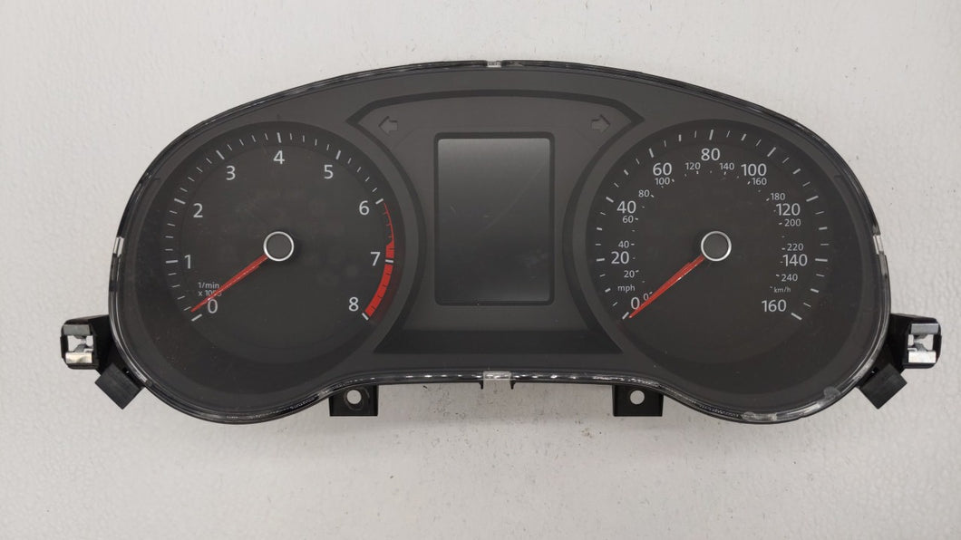 2016-2018 Volkswagen Jetta Instrument Cluster Speedometer Gauges P/N:5C6920955A 5C6920956A Fits 2016 2017 2018 OEM Used Auto Parts - Oemusedautoparts1.com