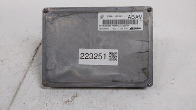 2013-2016 Buick Verano PCM Engine Computer ECU ECM PCU OEM P/N:12657781 12653998 Fits 2013 2014 2015 2016 OEM Used Auto Parts - Oemusedautoparts1.com