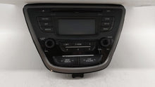 2014-2016 Hyundai Elantra Radio AM FM Cd Player Receiver Replacement P/N:961703X156GU 96170-3X156GU Fits 2014 2015 2016 OEM Used Auto Parts - Oemusedautoparts1.com