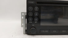 2011 Nissan Quest Radio AM FM Cd Player Receiver Replacement P/N:28185 1JA0B Fits OEM Used Auto Parts - Oemusedautoparts1.com