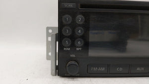 2011 Nissan Quest Radio AM FM Cd Player Receiver Replacement P/N:28185 1JA0B Fits OEM Used Auto Parts - Oemusedautoparts1.com