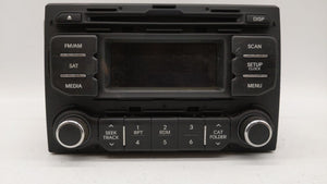 2012-2015 Kia Rio Radio AM FM Cd Player Receiver Replacement P/N:96170-1W950CA 96170-1W900CA Fits 2012 2013 2014 2015 OEM Used Auto Parts - Oemusedautoparts1.com