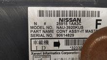 2009 Nissan Maxima Radio AM FM Cd Player Receiver Replacement P/N:25915 1AA3C 25915 1AA0E Fits OEM Used Auto Parts - Oemusedautoparts1.com