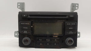 2012-2014 Hyundai Sonata Radio AM FM Cd Player Receiver Replacement P/N:96170-3Q0004X 96180-3Q700 Fits 2012 2013 2014 OEM Used Auto Parts - Oemusedautoparts1.com