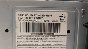 2008 Chevrolet Equinox Radio AM FM Cd Player Receiver Replacement P/N:25854783 25956995 Fits OEM Used Auto Parts - Oemusedautoparts1.com