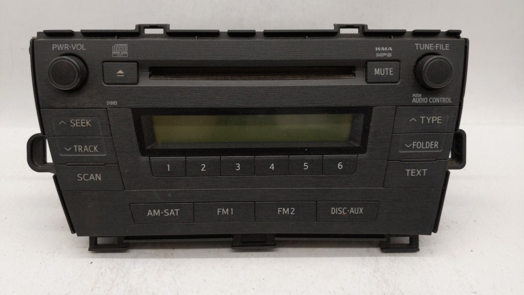 2013 Chevrolet Sonic Radio AM FM Cd Player Receiver Replacement P/N:86120-47290 Fits OEM Used Auto Parts - Oemusedautoparts1.com