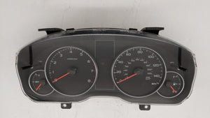 2013-2014 Subaru Legacy Instrument Cluster Speedometer Gauges P/N:85004AJ01A Fits 2013 2014 OEM Used Auto Parts - Oemusedautoparts1.com