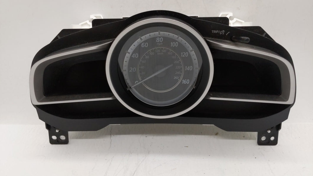 2014 Mazda 3 Instrument Cluster Speedometer Gauges P/N:BHN1F BJS9C Fits OEM Used Auto Parts - Oemusedautoparts1.com