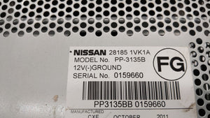 2011-2015 Nissan Rogue Radio AM FM Cd Player Receiver Replacement P/N:28185 1VK1A 28185 1VX2A Fits 2011 2012 2013 2014 2015 OEM Used Auto Parts - Oemusedautoparts1.com