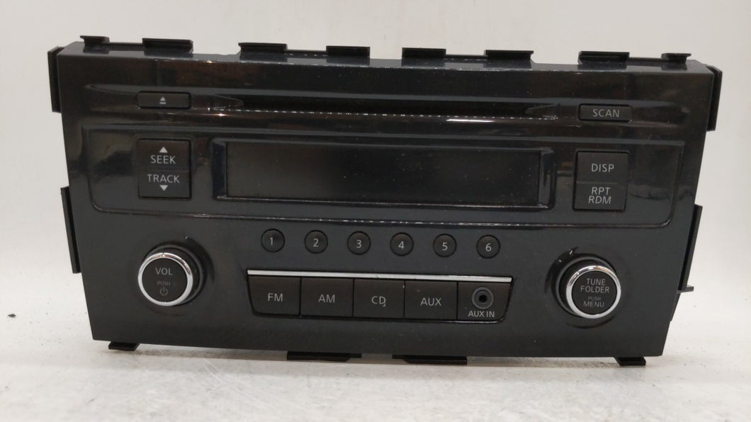 2013-2015 Nissan Altima Radio AM FM Cd Player Receiver Replacement P/N:28185 3TA0G 28185 3TB0G Fits 2013 2014 2015 OEM Used Auto Parts - Oemusedautoparts1.com