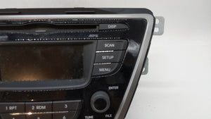 2013 Hyundai Elantra Radio AM FM Cd Player Receiver Replacement P/N:96170-3X165RA5 Fits OEM Used Auto Parts - Oemusedautoparts1.com