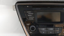 2013 Hyundai Elantra Radio AM FM Cd Player Receiver Replacement P/N:96170-3X165RA5 Fits OEM Used Auto Parts - Oemusedautoparts1.com