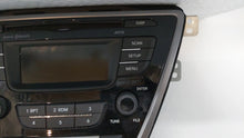 2013 Hyundai Elantra Radio AM FM Cd Player Receiver Replacement P/N:96170-3X165RA5 Fits OEM Used Auto Parts - Oemusedautoparts1.com