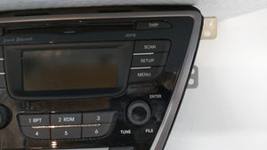 2013 Hyundai Elantra Radio AM FM Cd Player Receiver Replacement P/N:96170-3X165RA5 Fits OEM Used Auto Parts - Oemusedautoparts1.com