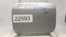 2000 Mazda Protege Dx Fuel Tank Door Lid Gas Tank Silver - Oemusedautoparts1.com