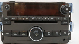 2009 Saturn Aura Radio AM FM Cd Player Receiver Replacement P/N:25833954 Fits OEM Used Auto Parts - Oemusedautoparts1.com