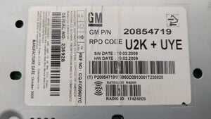 2010 Chevrolet Equinox Radio AM FM Cd Player Receiver Replacement P/N:20830921 20854719 Fits 2011 OEM Used Auto Parts - Oemusedautoparts1.com