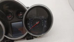 2012 Chevrolet Cruze Instrument Cluster Speedometer Gauges P/N:95487984 95487986 Fits OEM Used Auto Parts - Oemusedautoparts1.com