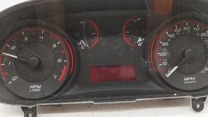 2016 Dodge Dart Instrument Cluster Speedometer Gauges P/N:68270648AC 68270648AB Fits OEM Used Auto Parts - Oemusedautoparts1.com