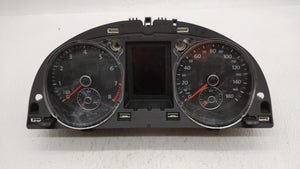 2009-2010 Volkswagen Cc Instrument Cluster Speedometer Gauges P/N:3C8 920 970T 3C8920970T Fits 2009 2010 OEM Used Auto Parts - Oemusedautoparts1.com