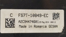 2015 Ford Fusion Instrument Cluster Speedometer Gauges P/N:FS7T-10849-EC FS7T-10849-EB Fits OEM Used Auto Parts - Oemusedautoparts1.com