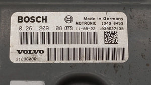 2012 Volvo S60 PCM Engine Computer ECU ECM PCU OEM P/N:0 261 209 108 31286086 Fits OEM Used Auto Parts - Oemusedautoparts1.com